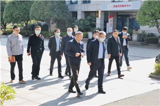 Party Secretary Cao Huiquan visited the company to investigate and guide the work