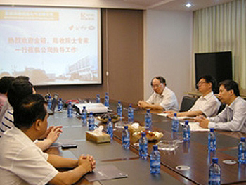 Jinbei, Chenshou academician experts visit the company to guide the work